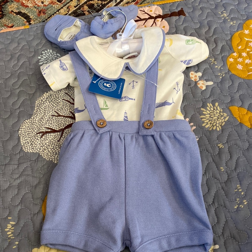 Overall short set